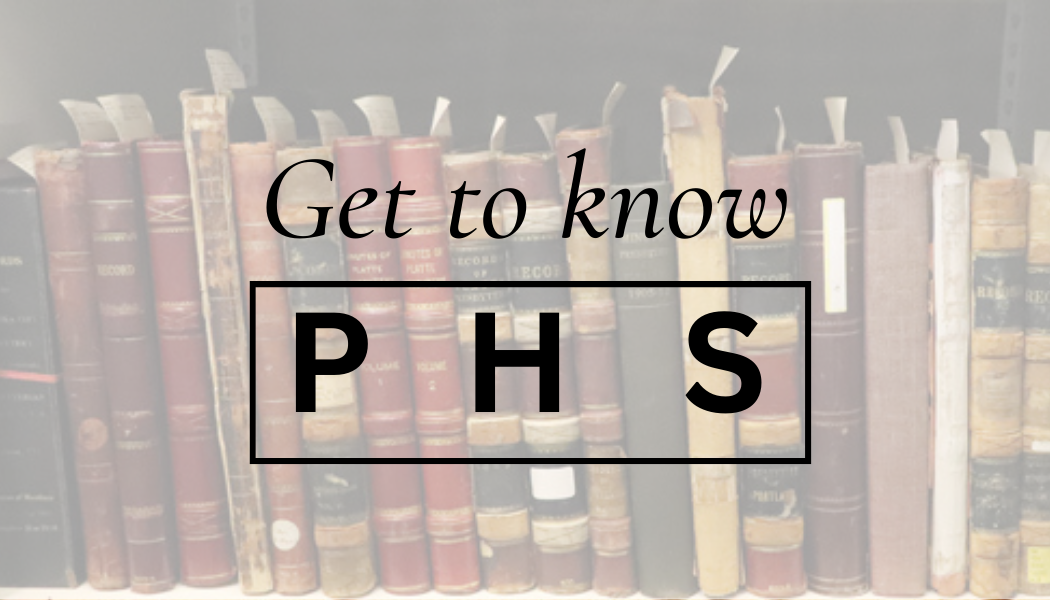 Get to Know PHS Serving Congregations and Mid Councils Presbyterian Historical Society